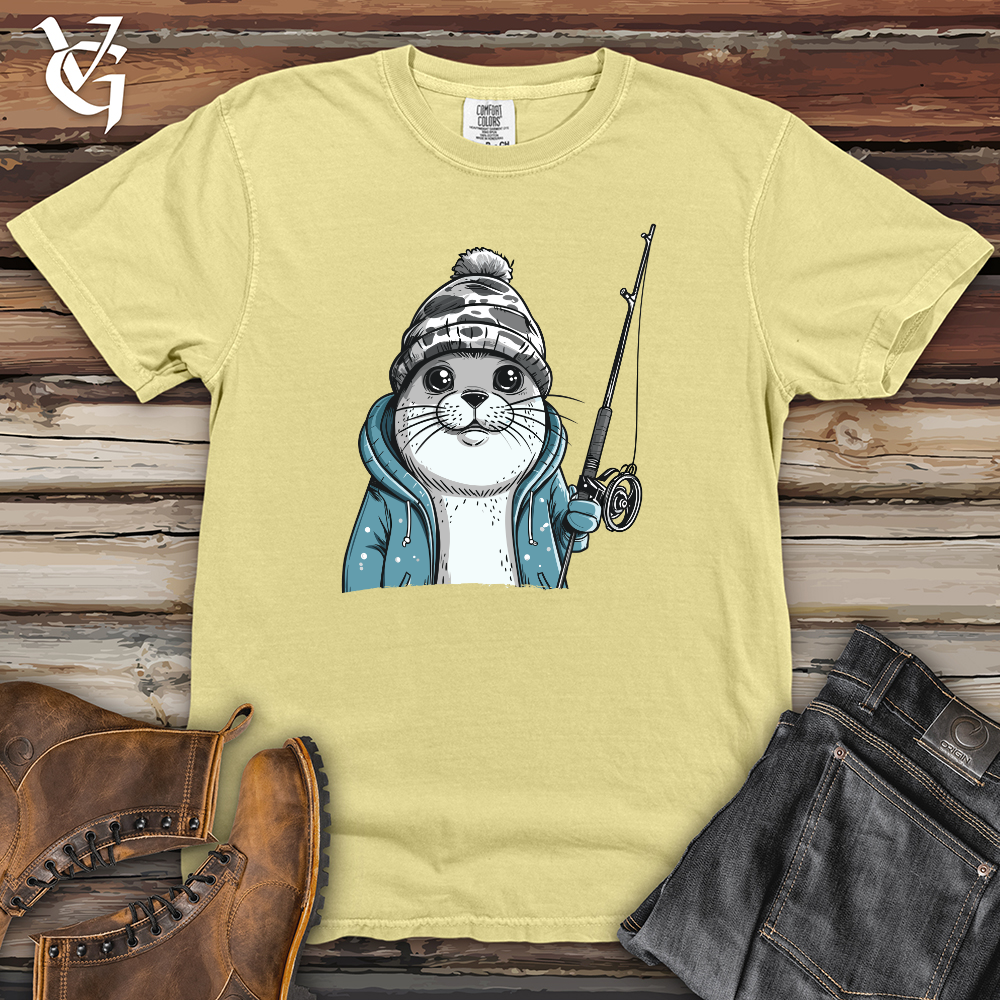Viking Goods Seal Angler Adventure Heavy Cotton Comfort Colors Tee Banana / L