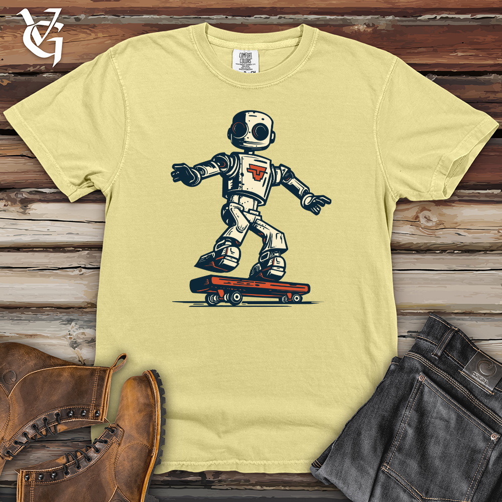 Viking Goods Skatebot Shredder Heavy Cotton Comfort Colors Tee Banana / L