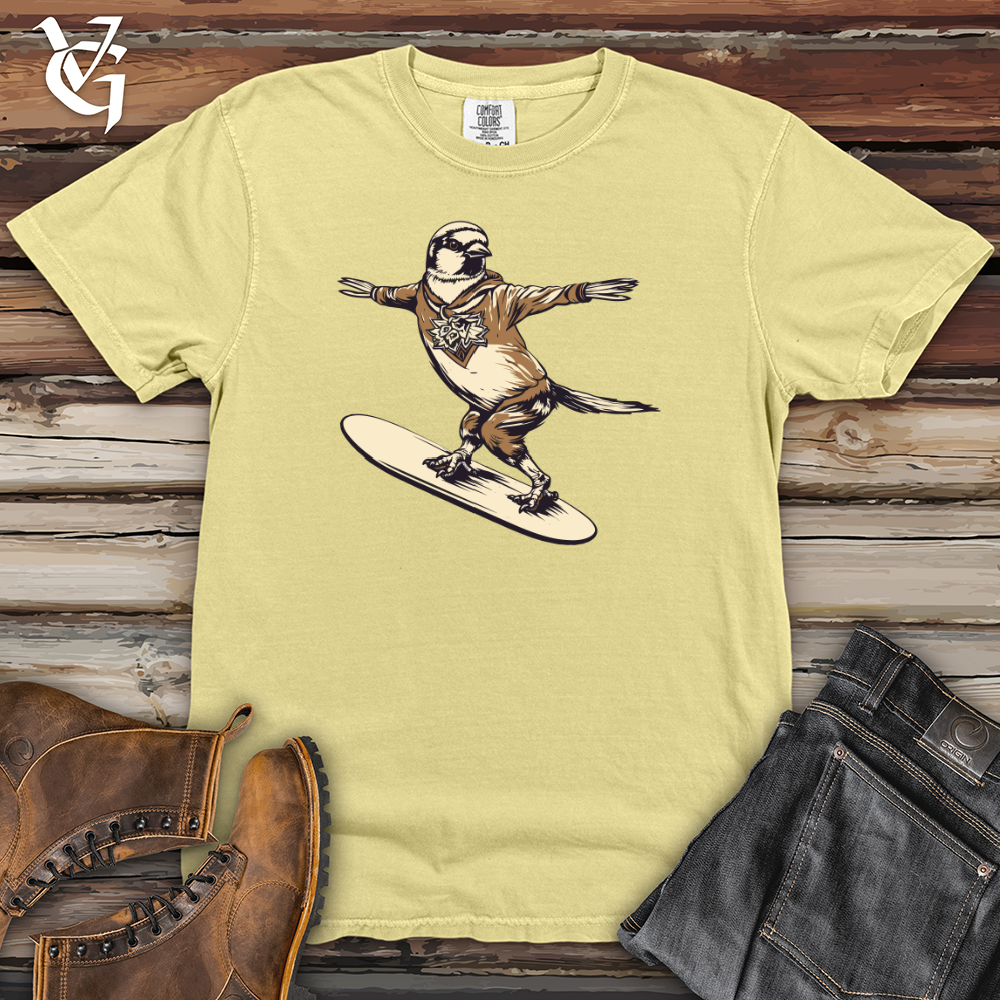 Viking Goods Sparrow Skateboard Groove Heavy Cotton Comfort Colors Tee Banana / L