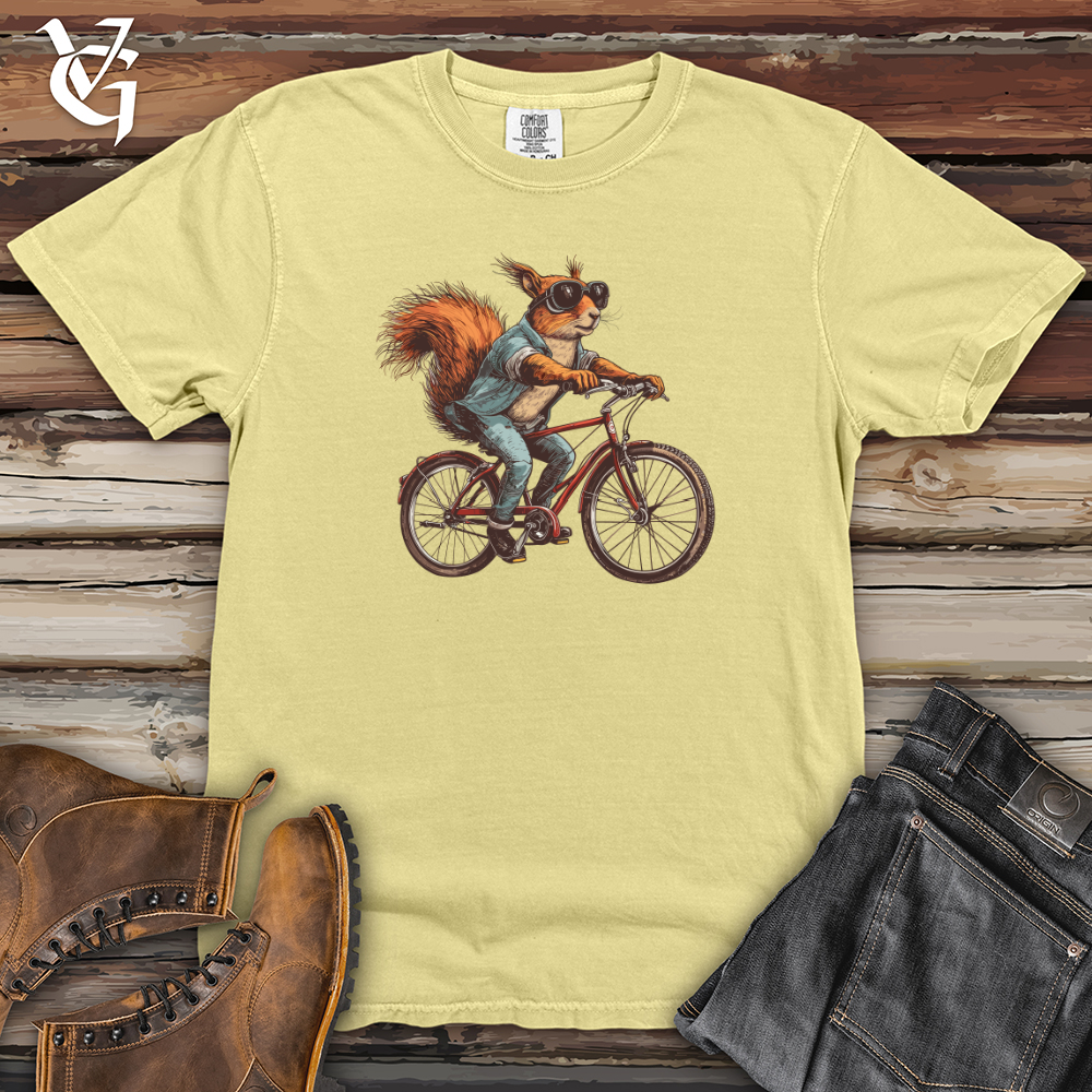 Viking Goods Squirrel Biker Cruise Heavy Cotton Comfort Colors Tee Banana / L
