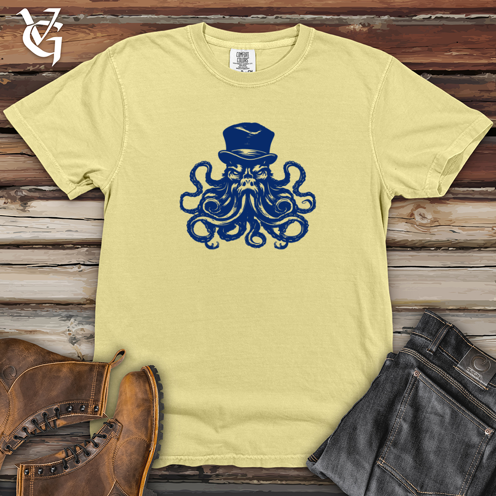 Viking Goods Top Hat Kraken Heavy Cotton Comfort Colors Tee Banana / L