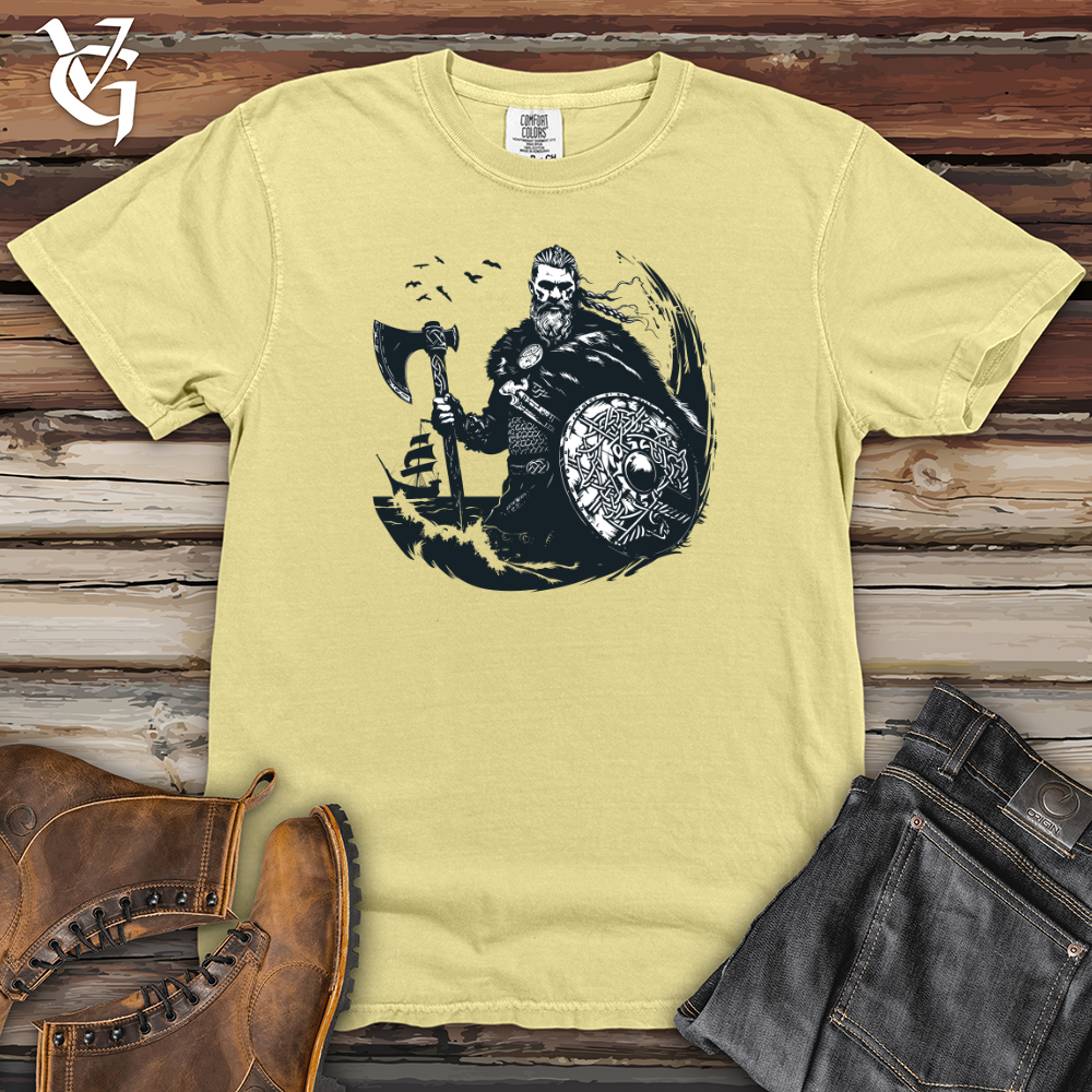 Viking Goods Viking Seafarer's Saga Heavy Cotton Comfort Colors Tee Banana / L
