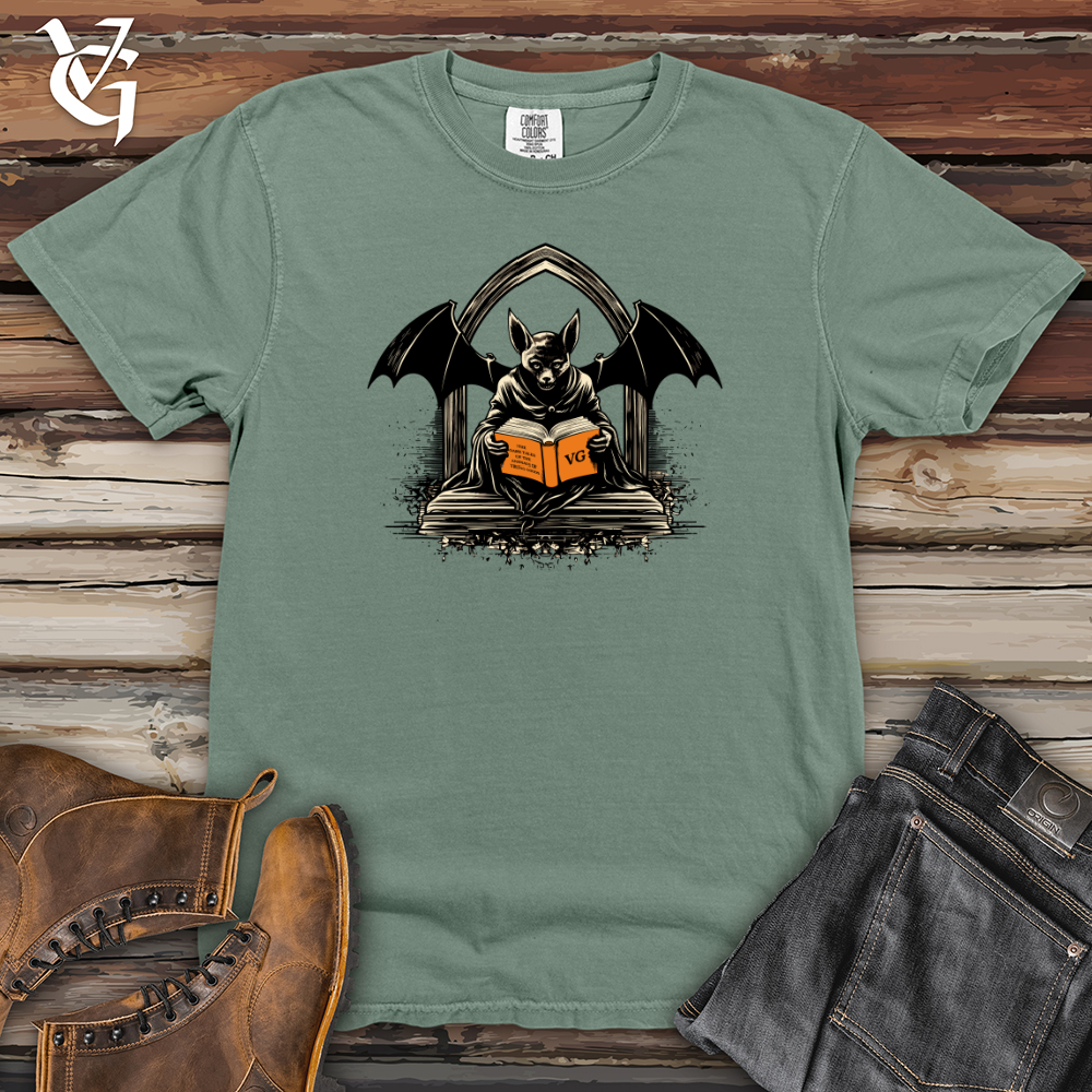 Viking Goods Bat Night Whisper Book Whisper Heavy Cotton Comfort Colors Tee Bay / L