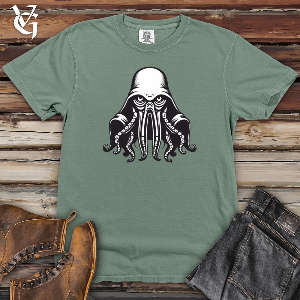 Viking Goods Cloaked Octopus Heavy Cotton Comfort Colors Tee Bay / L