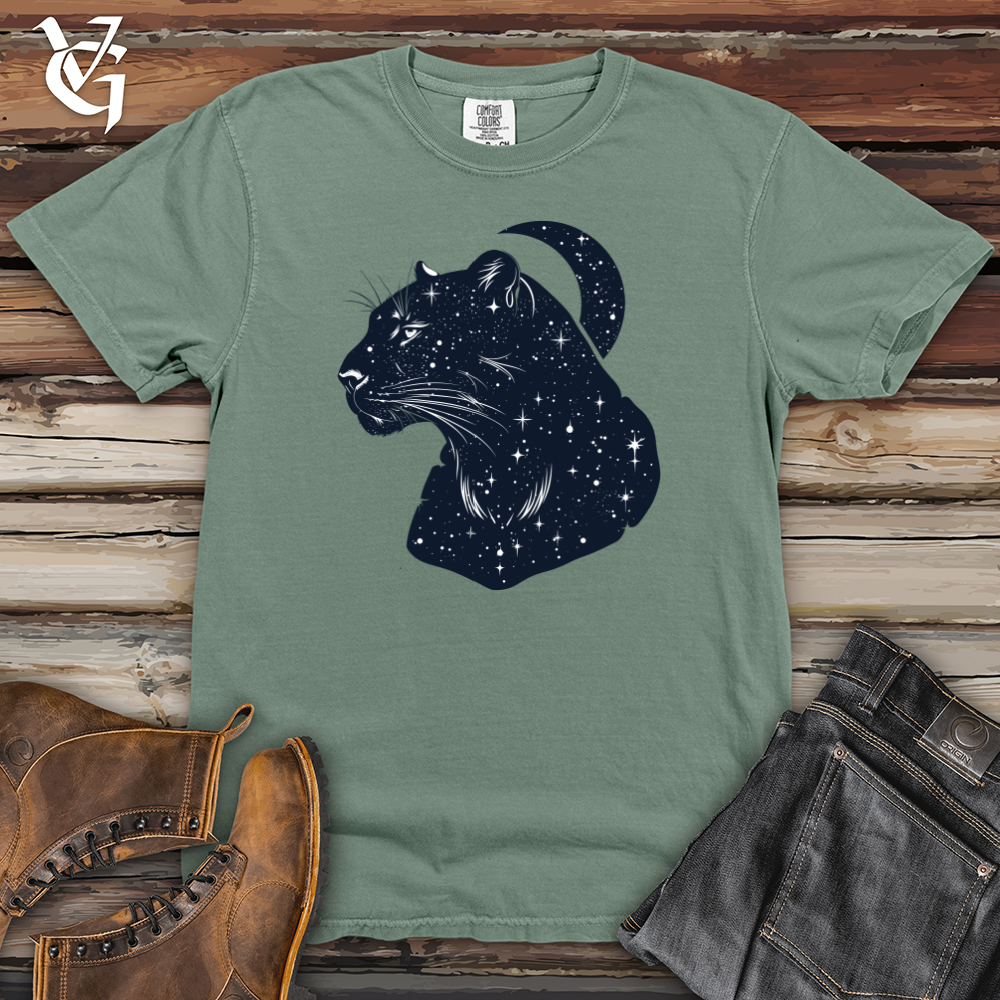 Viking Goods Cosmic Panther Essence Heavy Cotton Comfort Colors Tee Bay / L