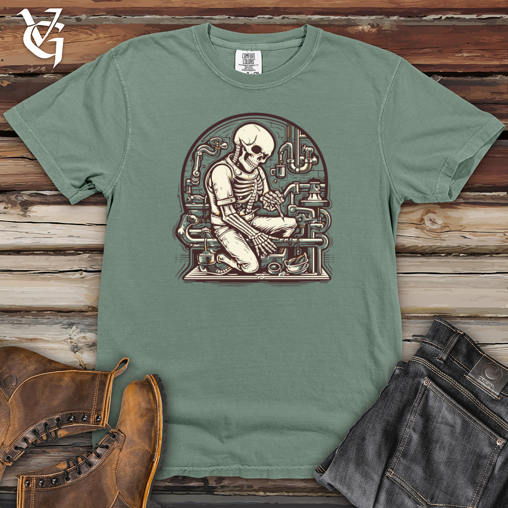 Viking Goods Diligent Orange Plumber Heavy Cotton Comfort Colors Tee Bay / L