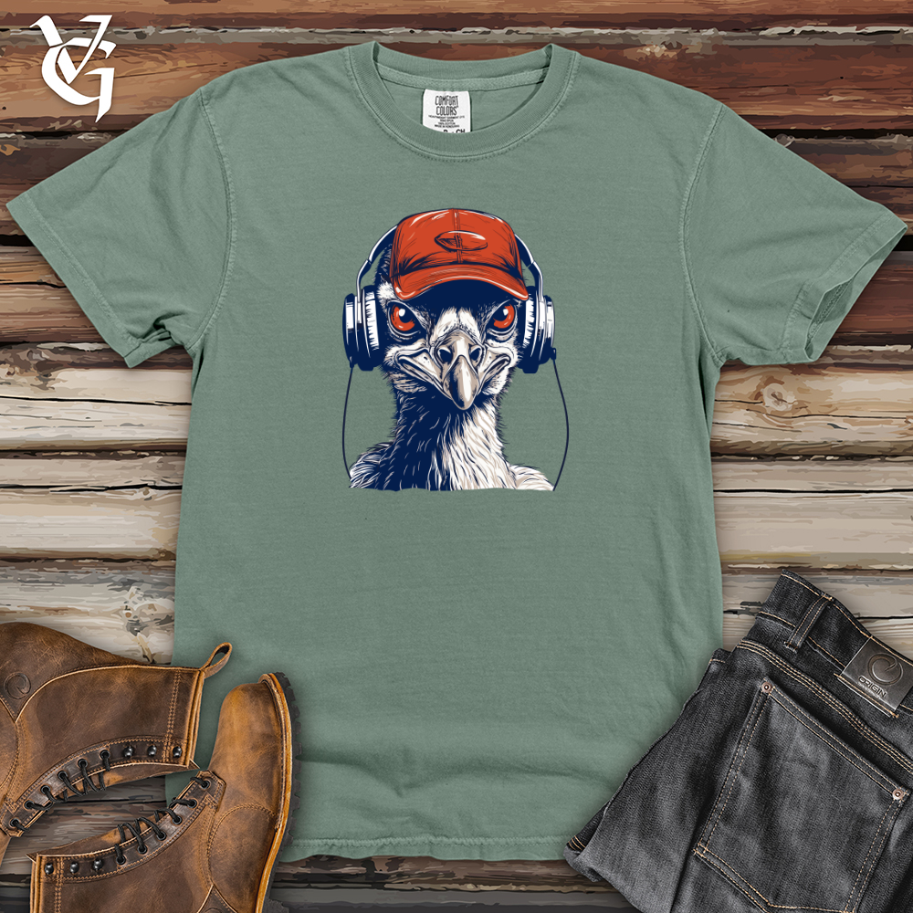 Viking Goods Emu Headphone Bumping Heavy Cotton Comfort Colors Tee Bay / L