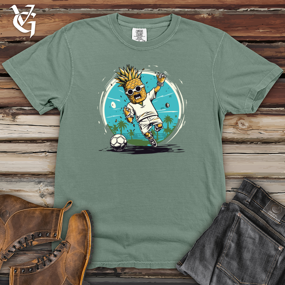Viking Goods Galactic Soccer Pineapple Heavy Cotton Comfort Colors Tee Bay / L