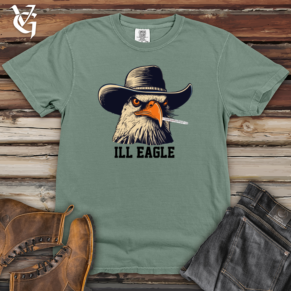 Viking Goods ILL Eagle Heavy Cotton Comfort Colors Tee Bay / L