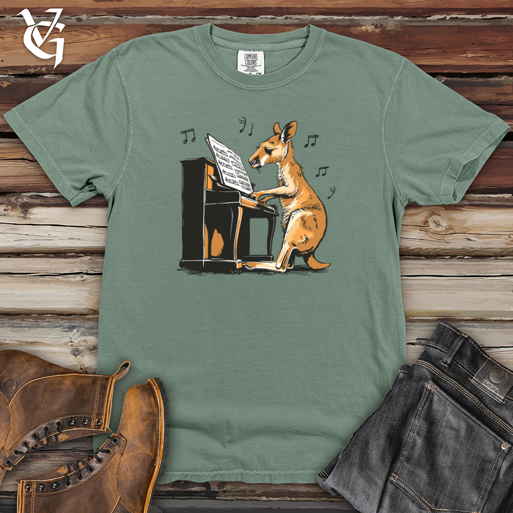 Viking Goods Kangaroo Piano Virtuoso Heavy Cotton Comfort Colors Tee Bay / L
