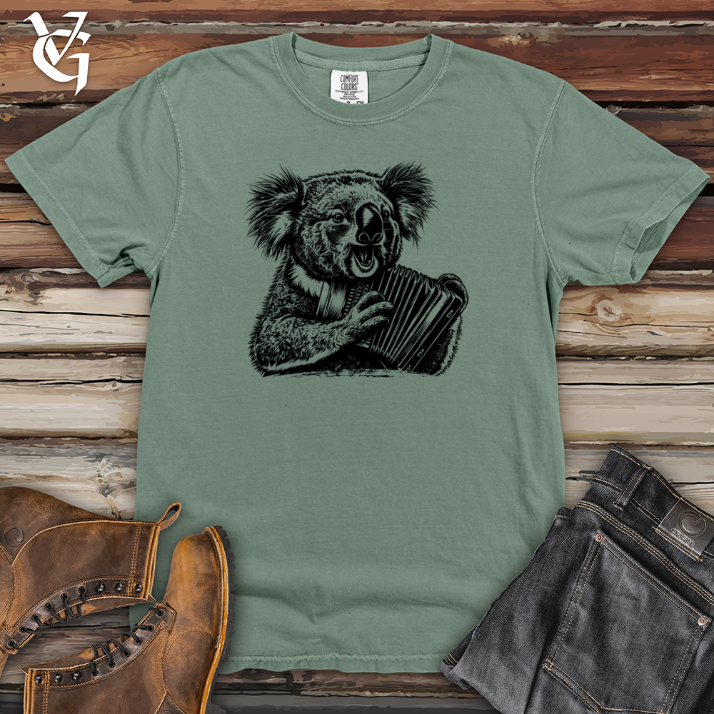 Viking Goods Koala Accordion Melody Heavy Cotton Comfort Colors Tee Bay / L