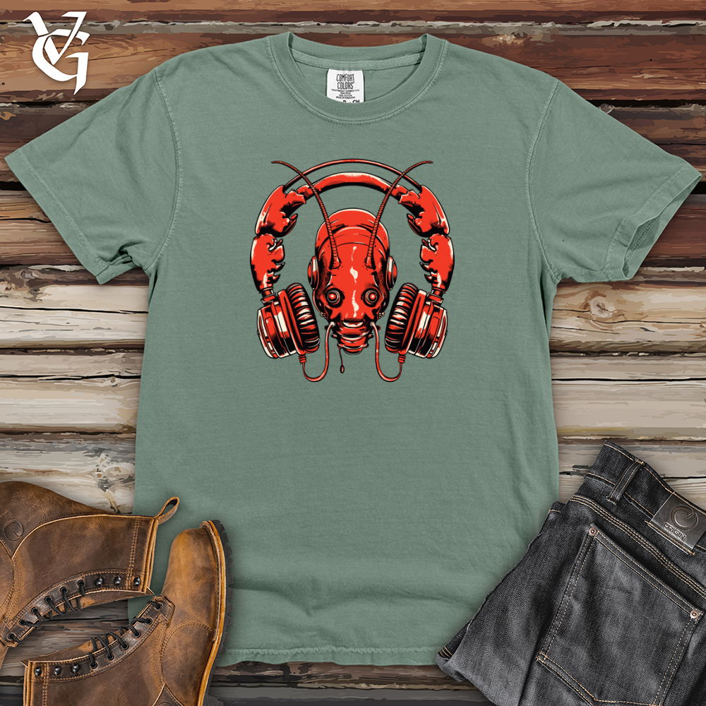 Viking Goods Lobster Ocean Echo Headphone Harmony Heavy Cotton Comfort Colors Tee Bay / L