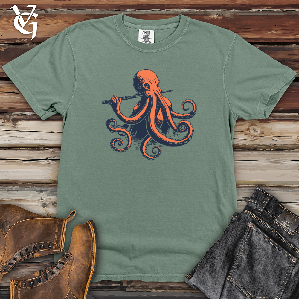 Viking Goods Melodic Tentacles Heavy Cotton Comfort Colors Tee Bay / L