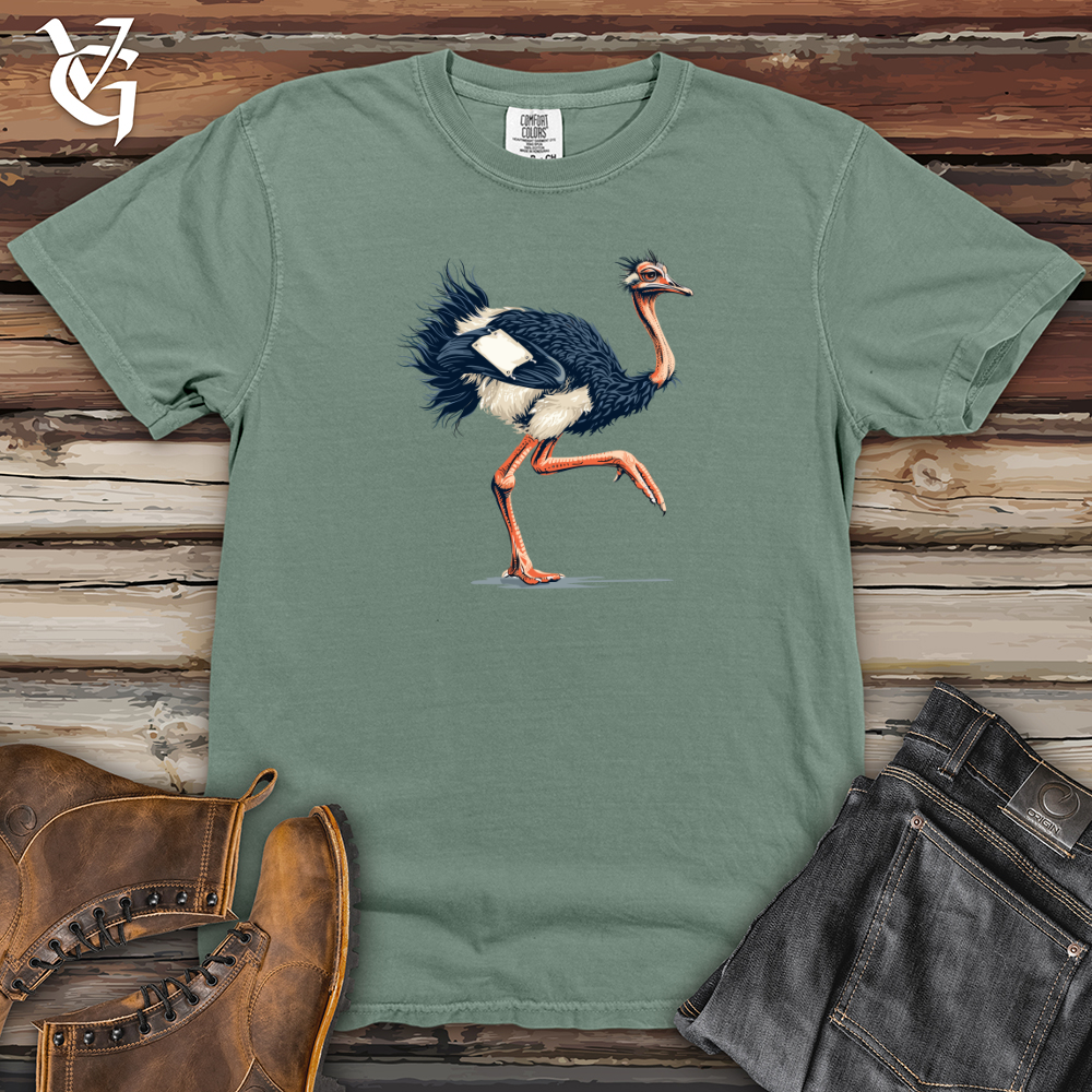 Viking Goods Ostrich Speed Racer Heavy Cotton Comfort Colors Tee Bay / L