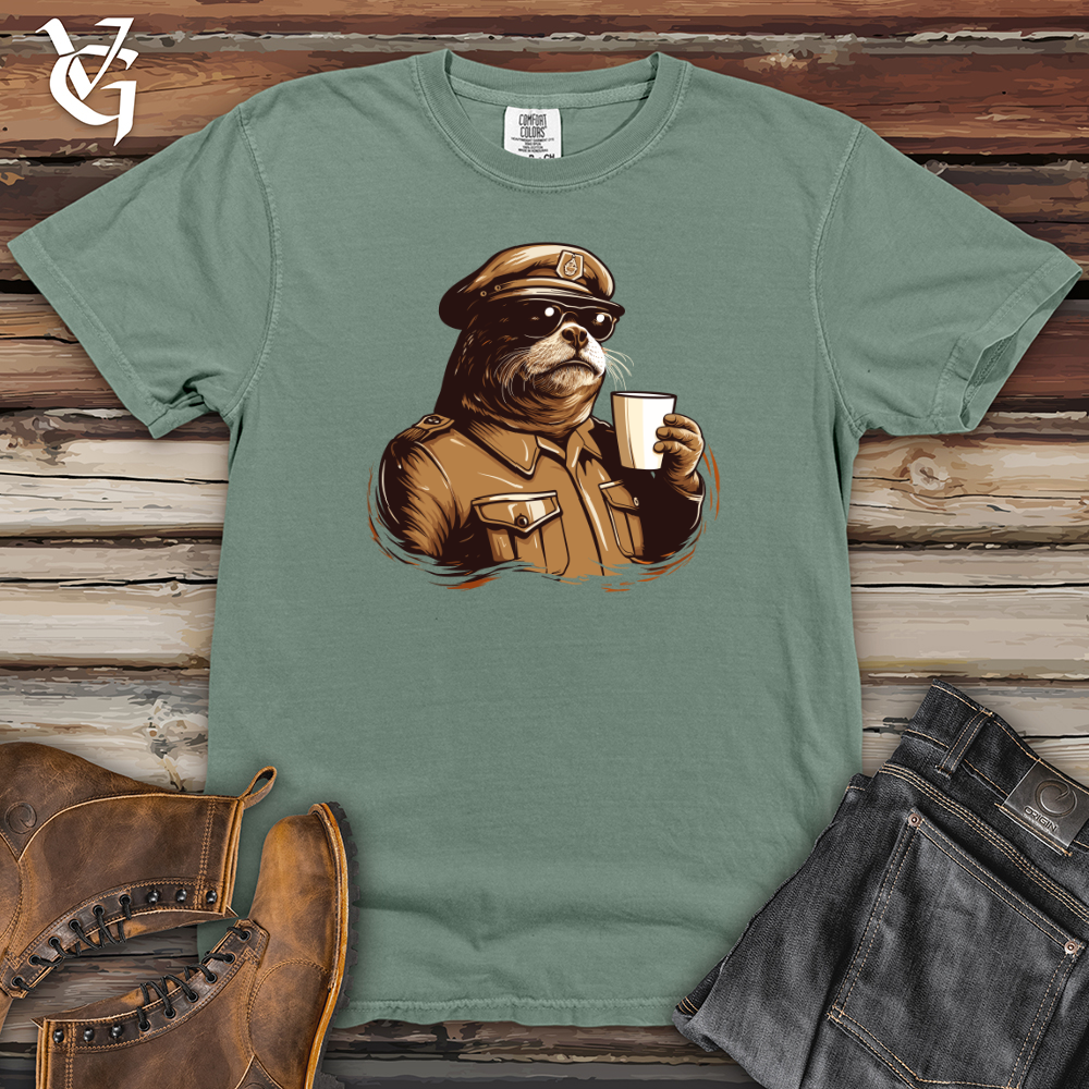 Viking Goods Otter Sergeant Break Heavy Cotton Comfort Colors Tee Bay / L