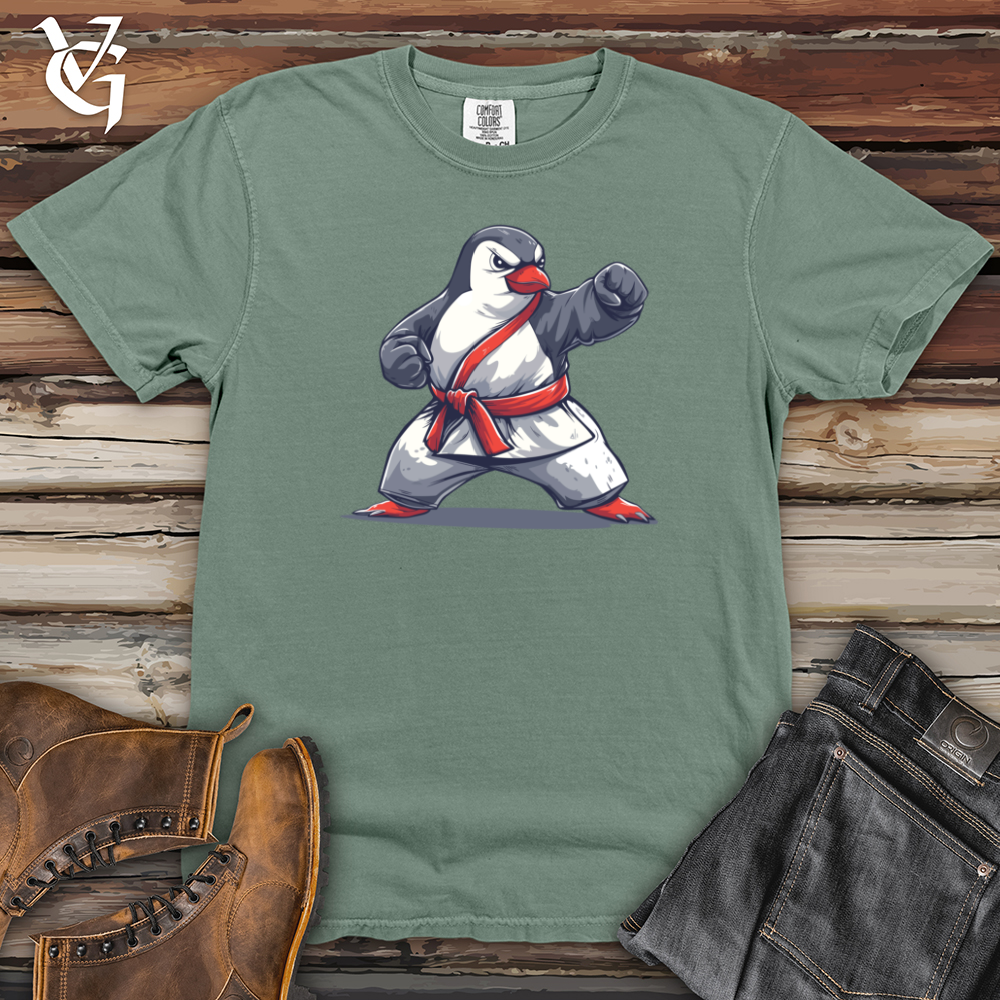 Viking Goods Penguin Karate Master Heavy Cotton Comfort Colors Tee Bay / L