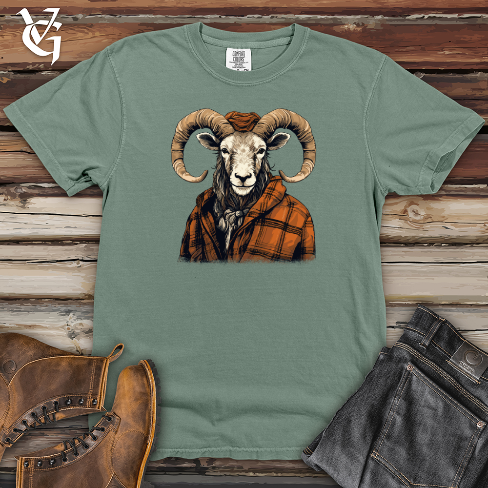 Viking Goods Ram Rustic Attire Heavy Cotton Comfort Colors Tee Bay / L