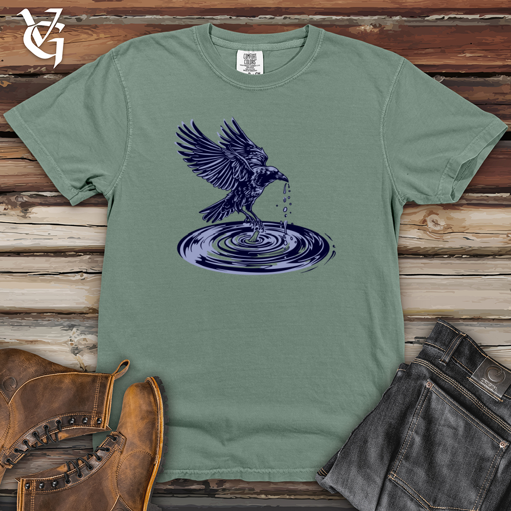 Viking Goods Raven Water Dance Heavy Cotton Comfort Colors Tee Bay / L