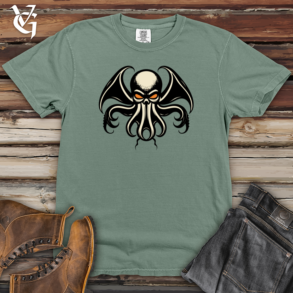 Viking Goods Retro Batctopus Heavy Cotton Comfort Colors Tee Bay / L