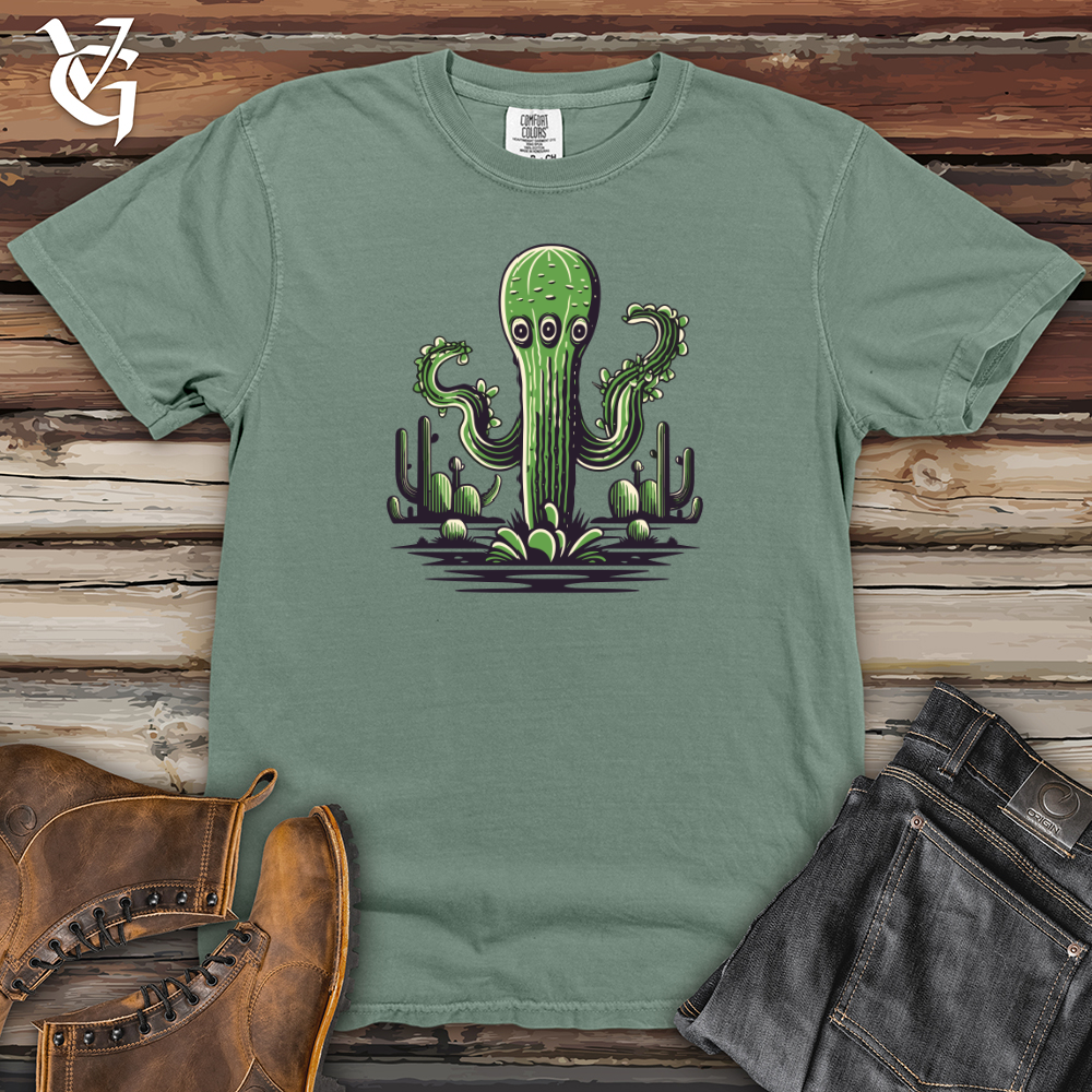 Viking Goods Retro Cactus Embrace Heavy Cotton Comfort Colors Tee Bay / L