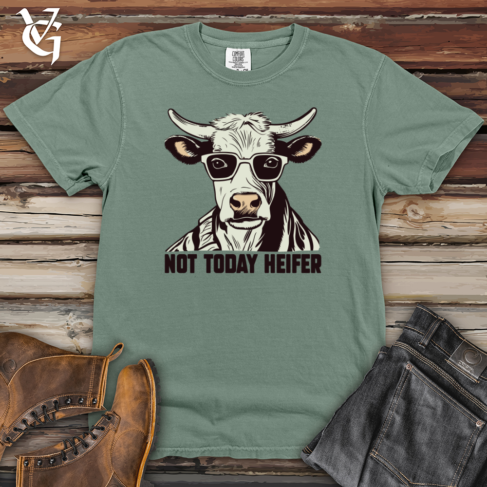 Viking Goods Retro Maverick Moo Heavy Cotton Comfort Colors Tee Bay / L