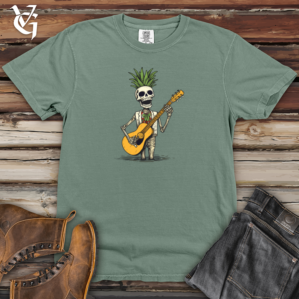 Viking Goods Retro Rhythm Pineapple Heavy Cotton Comfort Colors Tee Bay / L