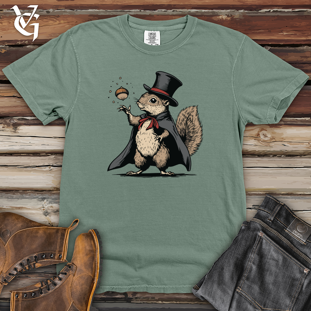 Viking Goods Squirrel Magician Show Heavy Cotton Comfort Colors Tee Bay / L