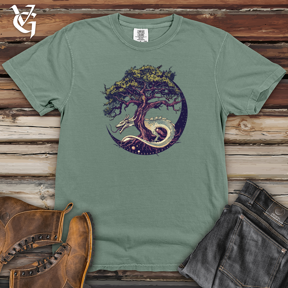 Viking Goods Stellar Dragon Grove Heavy Cotton Comfort Colors Tee Bay / L