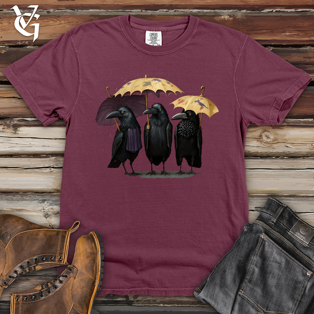 Viking Goods 3 Raven Amigos Heavy Cotton Comfort Colors Tee Berry / L
