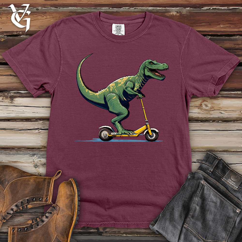Viking Goods Dino Scoot Heavy Cotton Comfort Colors Tee Berry / L
