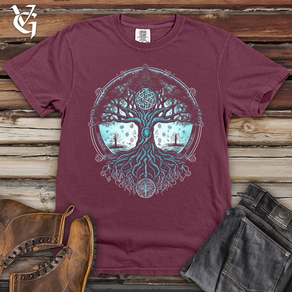 Viking Goods Spirit of Yggdrasil Heavy Cotton Comfort Colors Tee Berry / L