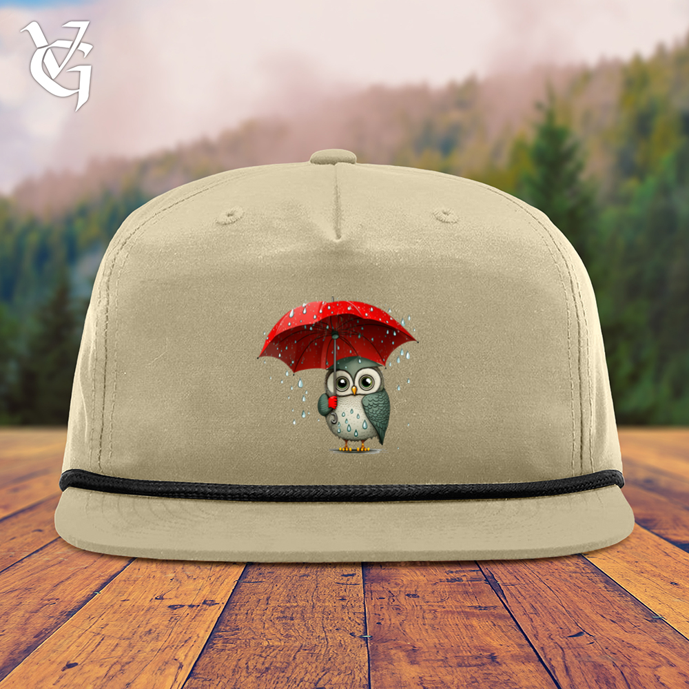 Viking Goods Owl In The Rain Snapback Cap Birch/ Black