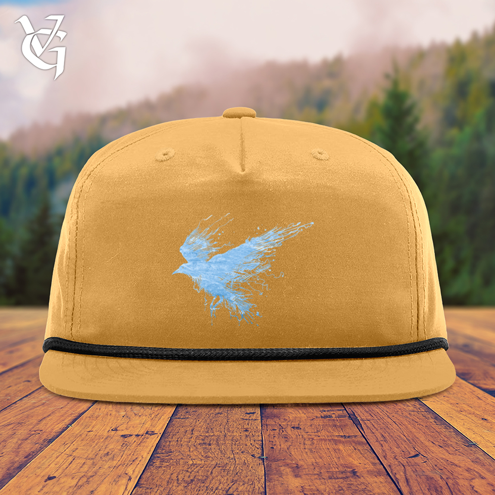 Viking Goods Smokey Winter Raven Snapback Cap Biscuit/ Black