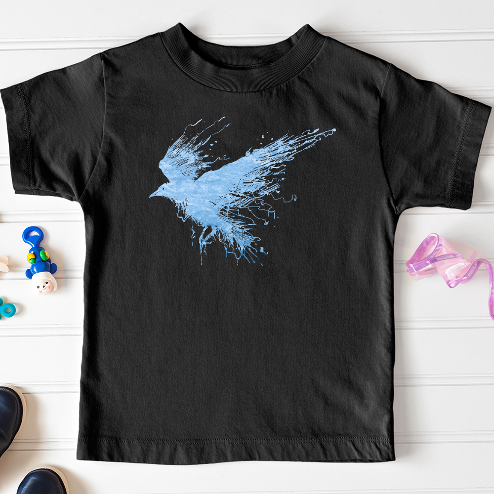 Viking Goods Smokey Winter Raven Toddler Tee Black / 2T