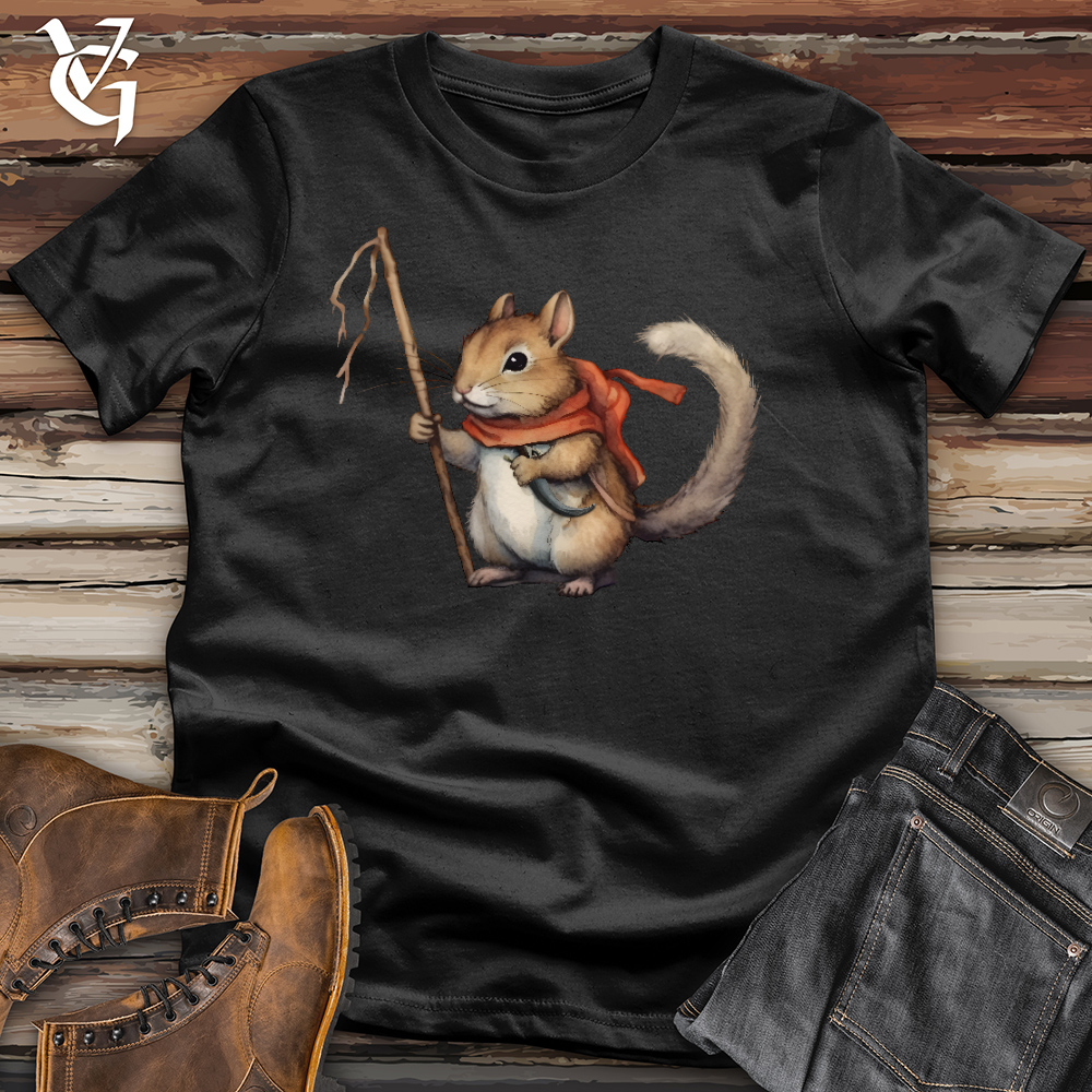 Viking Goods Accomplished Squirrel Cotton Tee Black / L