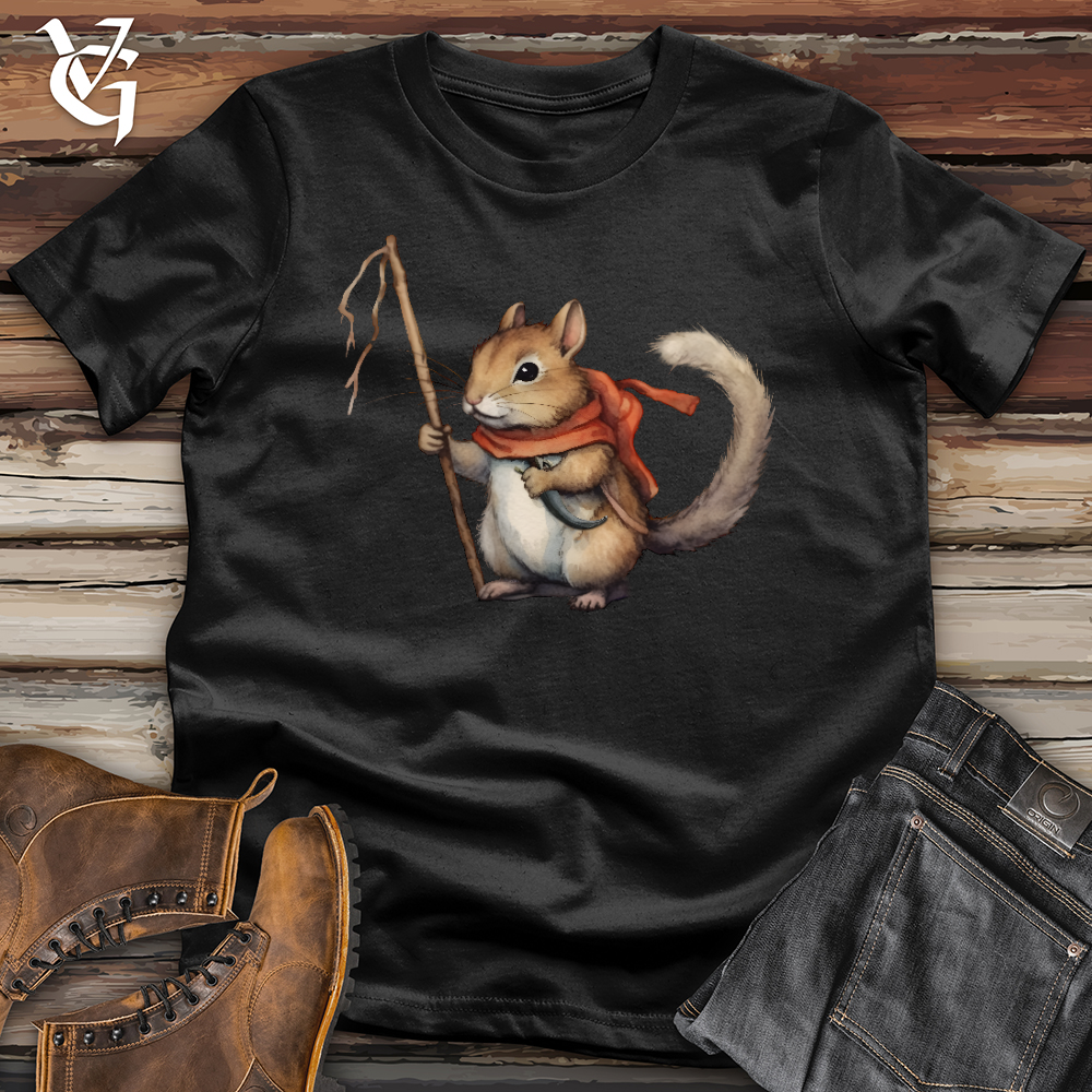 Viking Goods Accomplished Squirrel Softstyle Tee Black / L