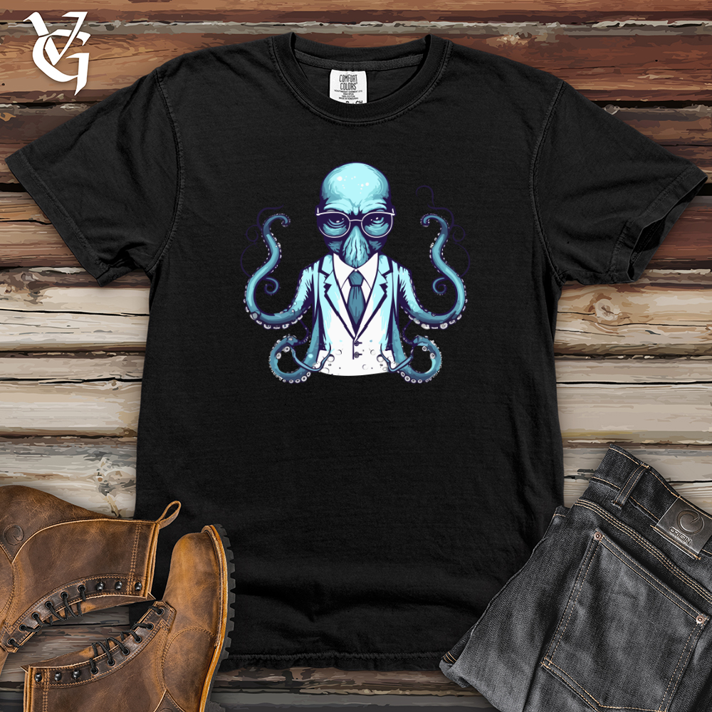 Viking Goods Analytical Octopus Heavy Cotton Comfort Colors Tee Black / L