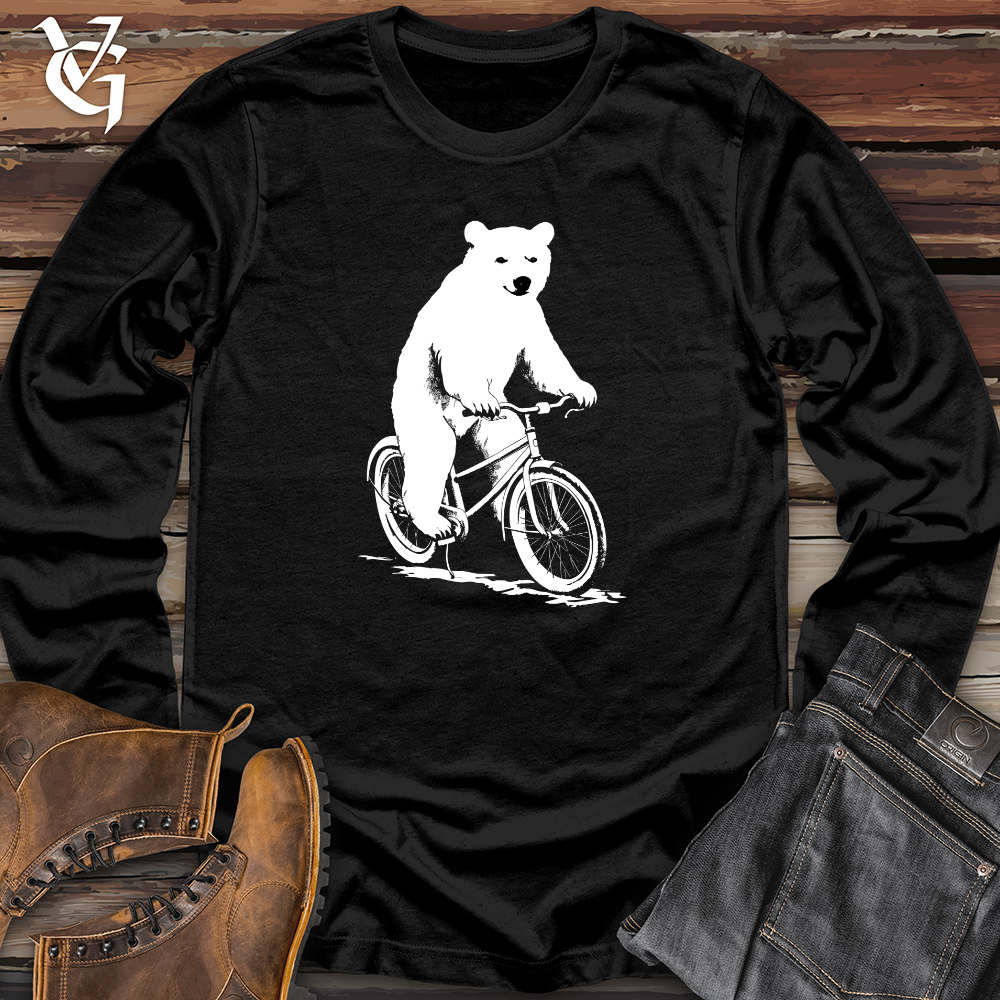 Viking Goods Arctic Cycle Bear Long Sleeve Black / L