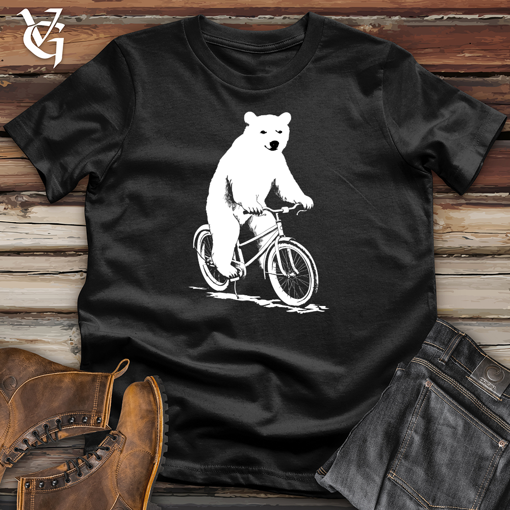 Viking Goods Arctic Cycle Bear Softstyle Tee Black / L