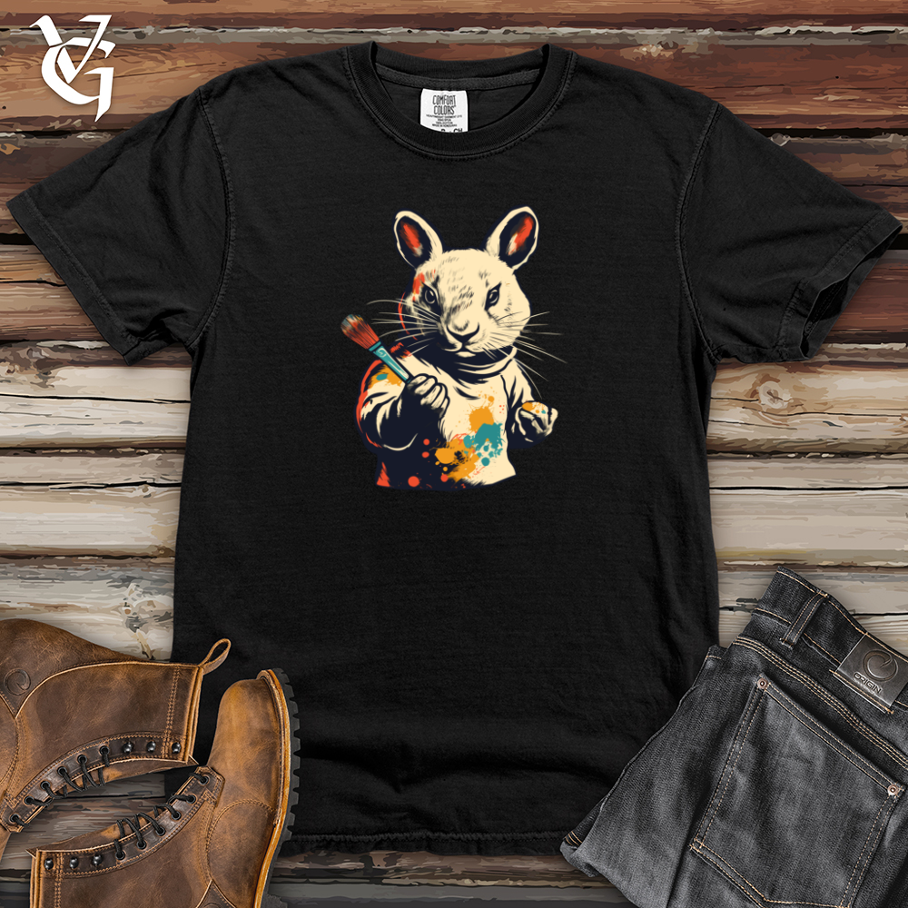 Viking Goods Artistic Miniature Muse Heavy Cotton Comfort Colors Tee Black / L