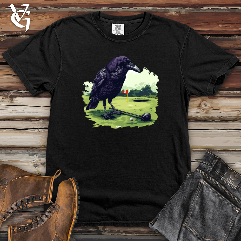 Viking Goods Augusta Raven Heavy Cotton Comfort Colors Tee Black / L