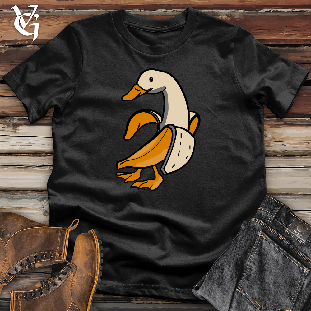 Viking Goods Banana Goose Softstyle Tee Black / L