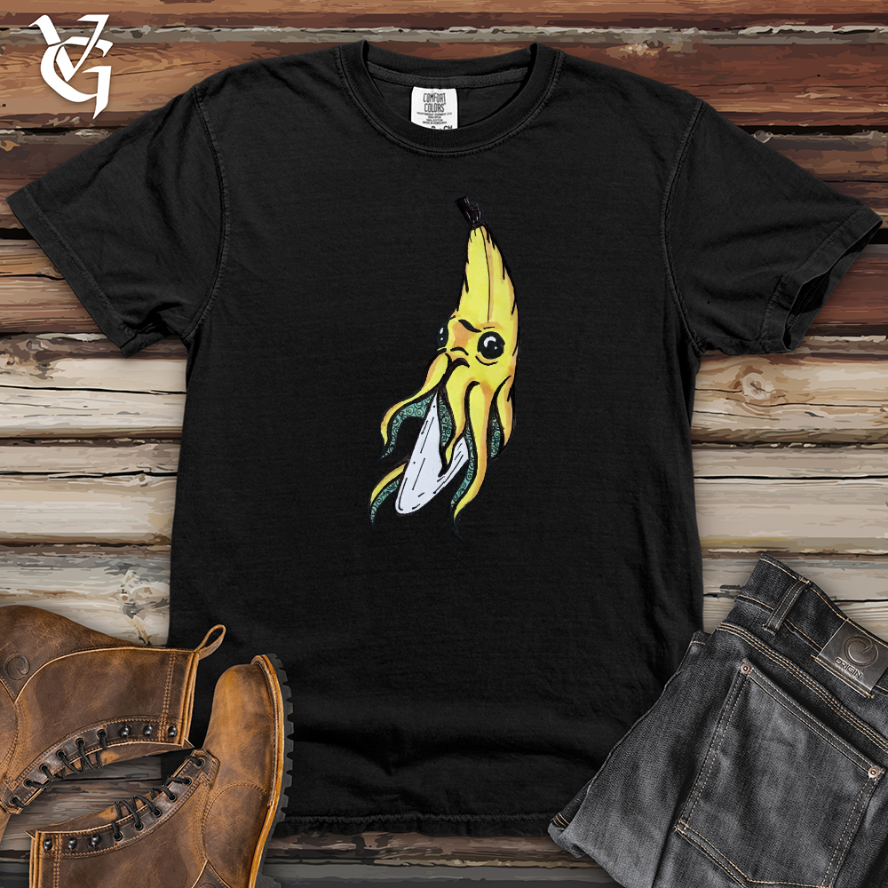 Viking Goods Banana Squid Heavy Cotton Comfort Colors Tee Black / L