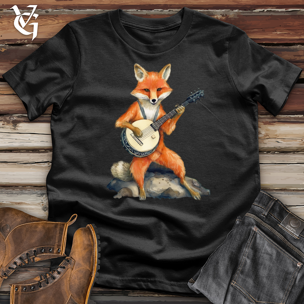 Viking Goods Banjo Fox Cotton Tee Black / L