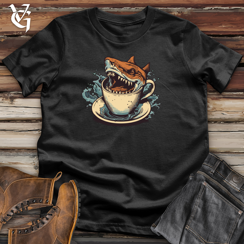 Viking Goods Barracuda Coffee Cotton Tee Black / L