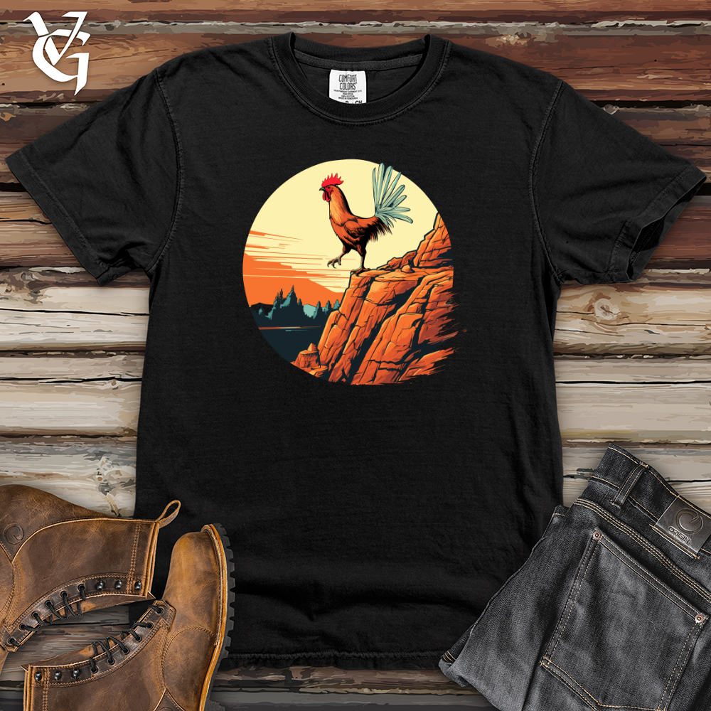 Viking Goods Chicken Cliffs Heavy Cotton Comfort Colors Tee Black / L