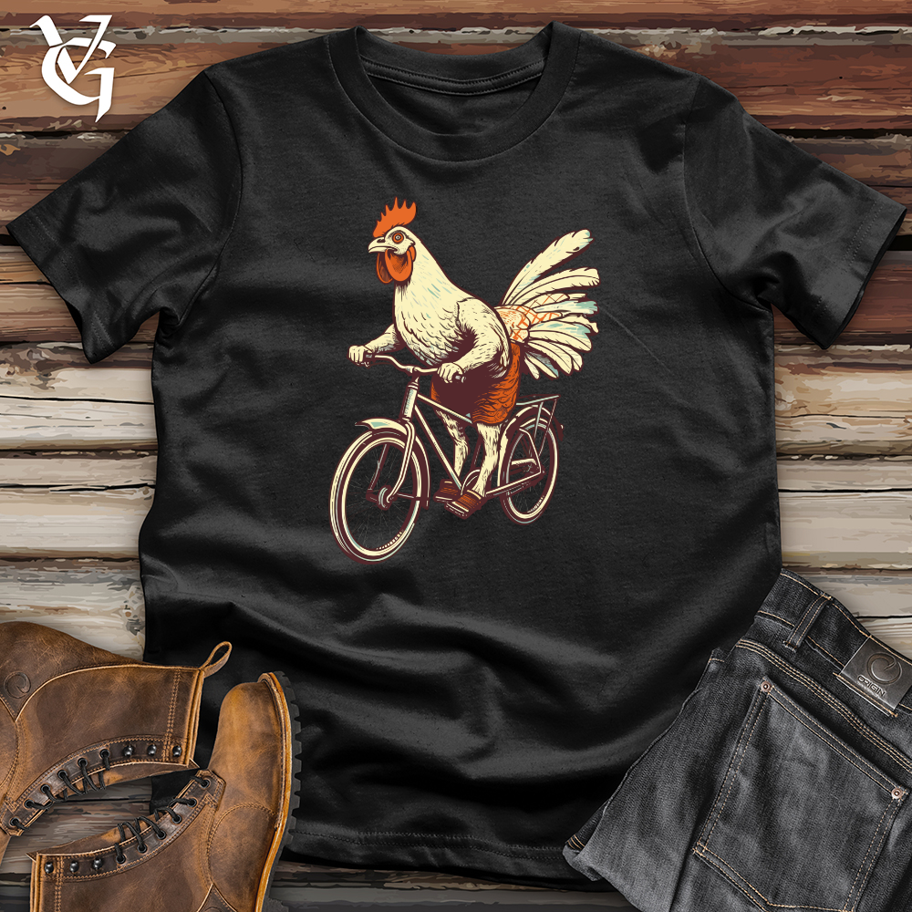 Chicken Cycle Barnyard Joyride Softstyle Tee