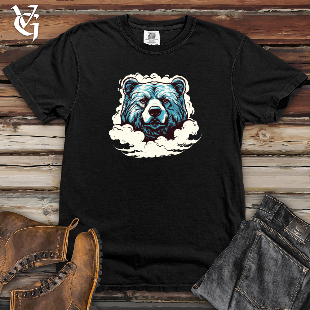 Viking Goods Clouded Grizzly Formation Heavy Cotton Comfort Colors Tee Black / L