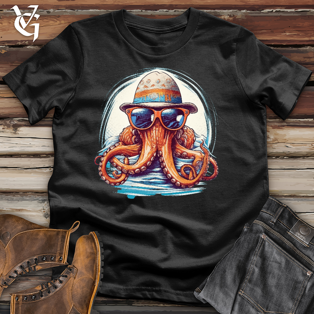 Viking Goods Cool Man Octopus Cotton Tee Black / L