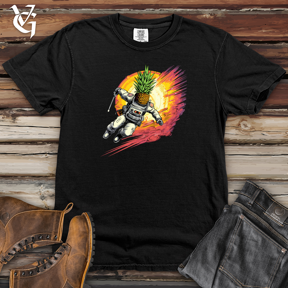 Viking Goods Cosmic Clash Pineapple Heavy Cotton Comfort Colors Tee Black / L